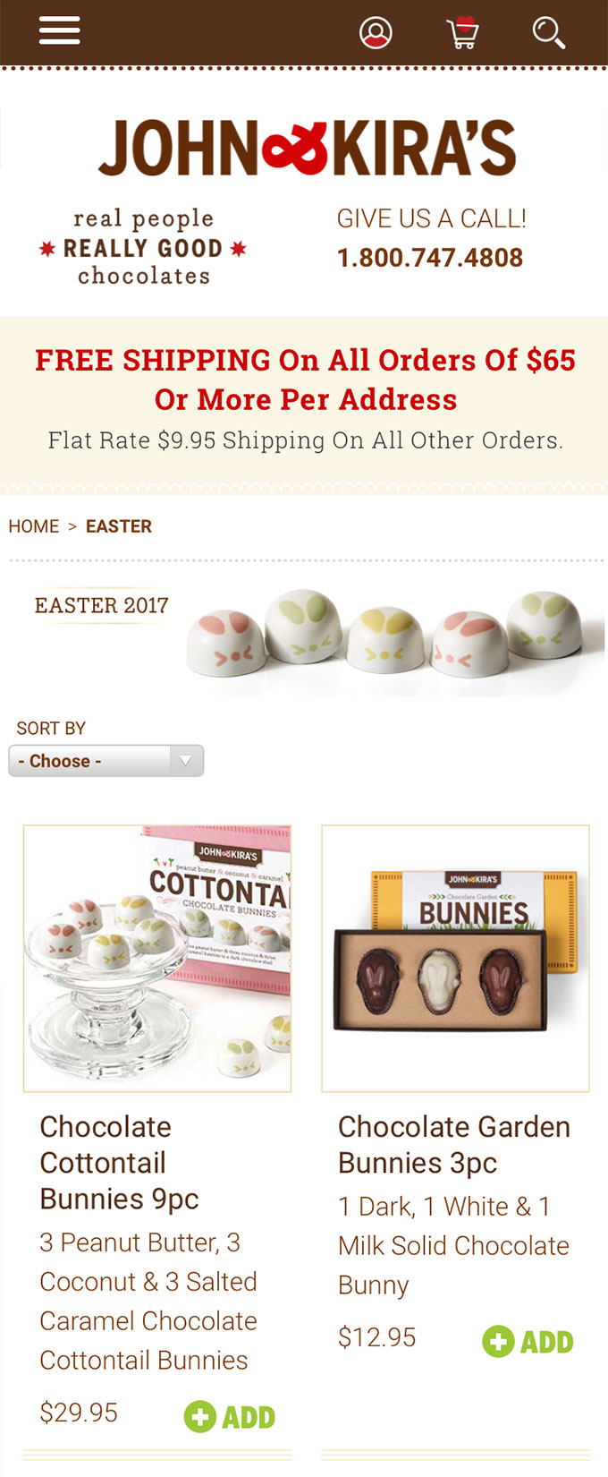 John & Kira&rsquo;s updated mobile site